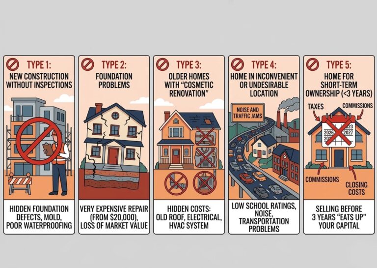 5 Types of Homes in the US and California You Shouldn't Buy